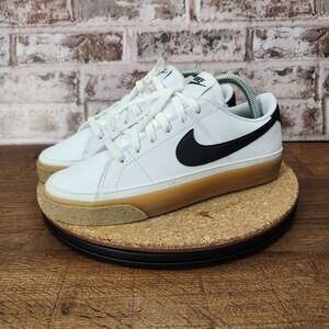 Size 8 - Nike Court Legacy Next Nature White Anthracite Gum W